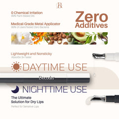 Decoder Multi-Effect Lip Oil Duo | Squalane & Shea Butter for 24H Nourishment (5 Mini Set)