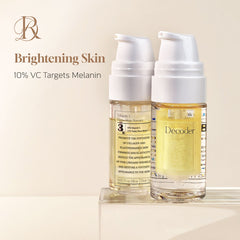 Decoder 10% Vitamin C Dual-Chamber Serum - Brightening + Dark Spot Corrector with Antioxidant (30ml)