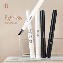 Decoder Multi-Effect Lip Oil Duo | Squalane & Shea Butter for 24H Nourishment (5 Mini Set)