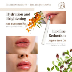 Decoder Plumping Lip Oil Gloss - Hydrating Non-Sticky Shine with Tinted Nourishment